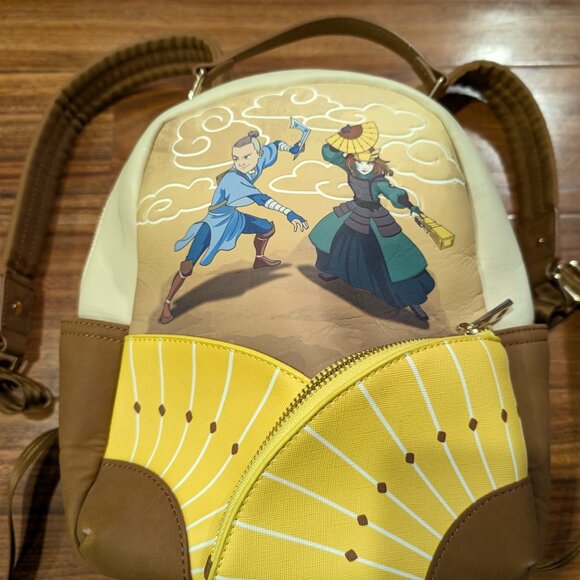 Nickelodeon Avatar Last Airbender Sokka & Suki Fan Earth Backpack LE Exclusive main image 4
